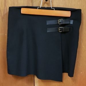 Faux Wrap Skirt